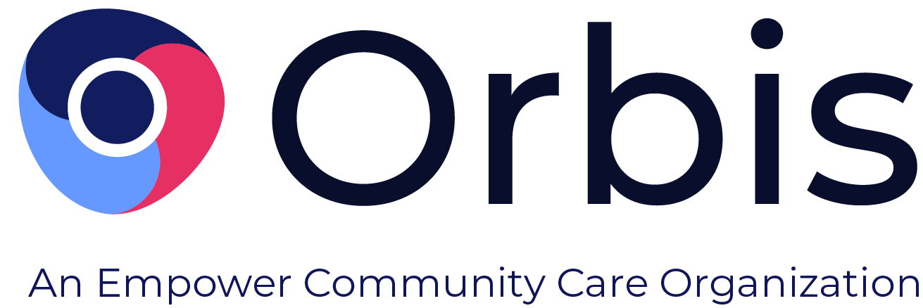 Orbis logo with tagline